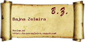 Bajna Zelmira névjegykártya